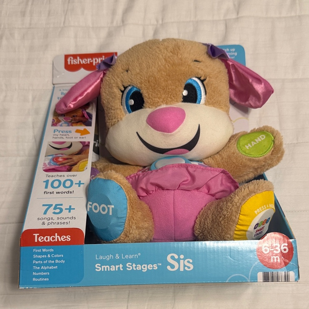 Fisher-Price Laugh & Learn Smart Stages Sis - Pink and Brown
